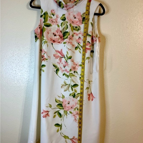 Alex Marie Ivory Pink Blush Floral Colorful Size 6 - Picture 4 of 11